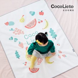 [Lieto_Baby] Nonslip Non-Fluorescent Waterproof Baby Pad Cotton 100% _ Large 130×100_ Made in KOREA